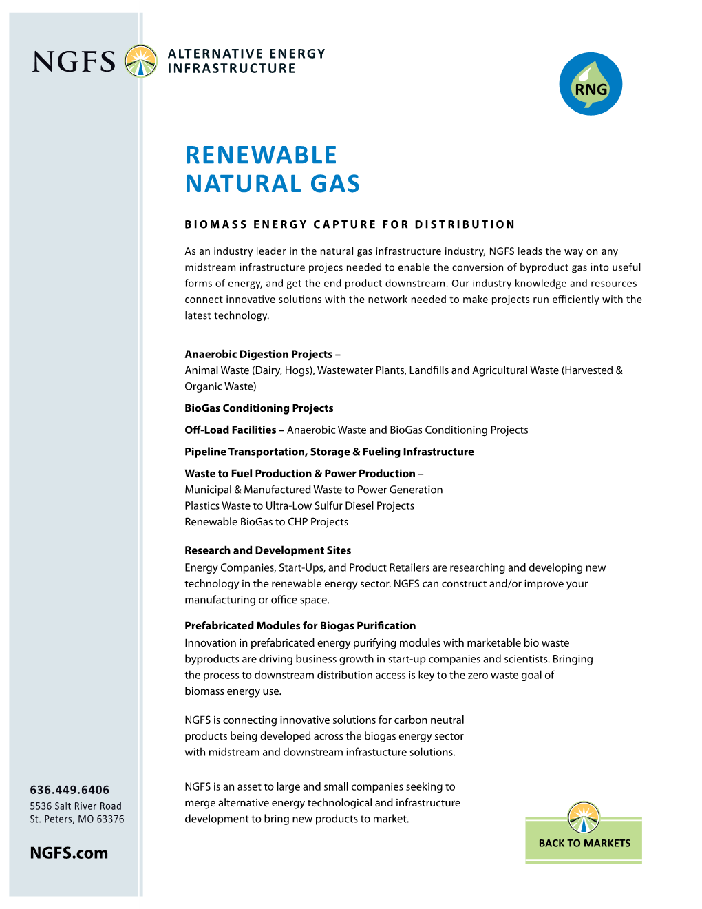 Renewable Natural Gas