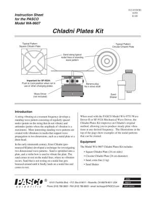 Chladni Plates Kit