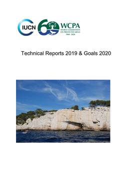 WCPA Technical Reports 2019 and Goals 2020 1 • Co-Author on WCPA Publications Promoting Ambitious Targets for Terrestrial and Marine Conservation Areas