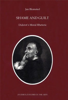 Shame and Guilt. Diderot's Moral Rhetoric
