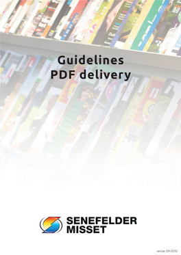 Guidelines PDF Delivery