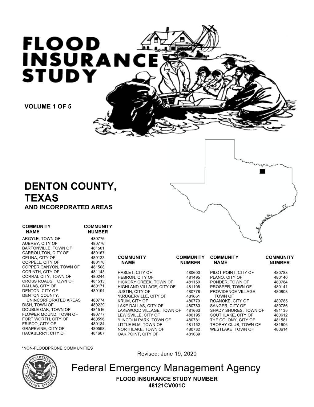 Denton County, Texas and Incorporated Areas