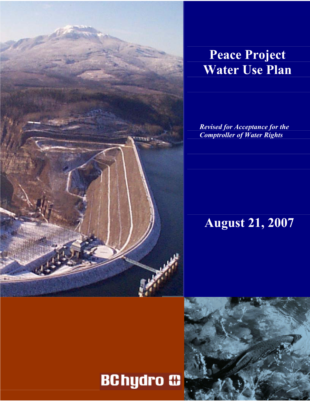 BC Hydro > Peace Project Water Use Plan