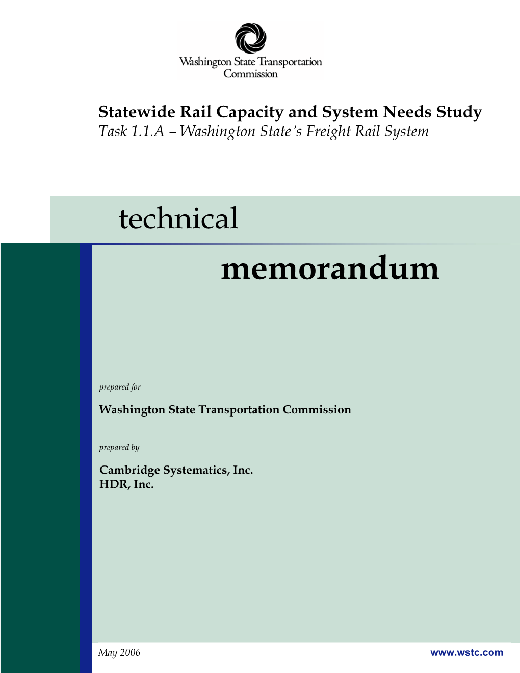 Washington State's Freight Rail System