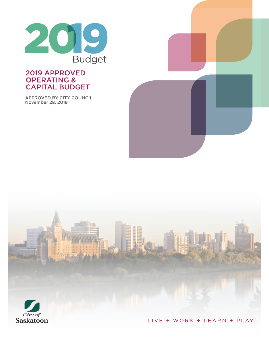 2019 Approved Operating & Capital Budget