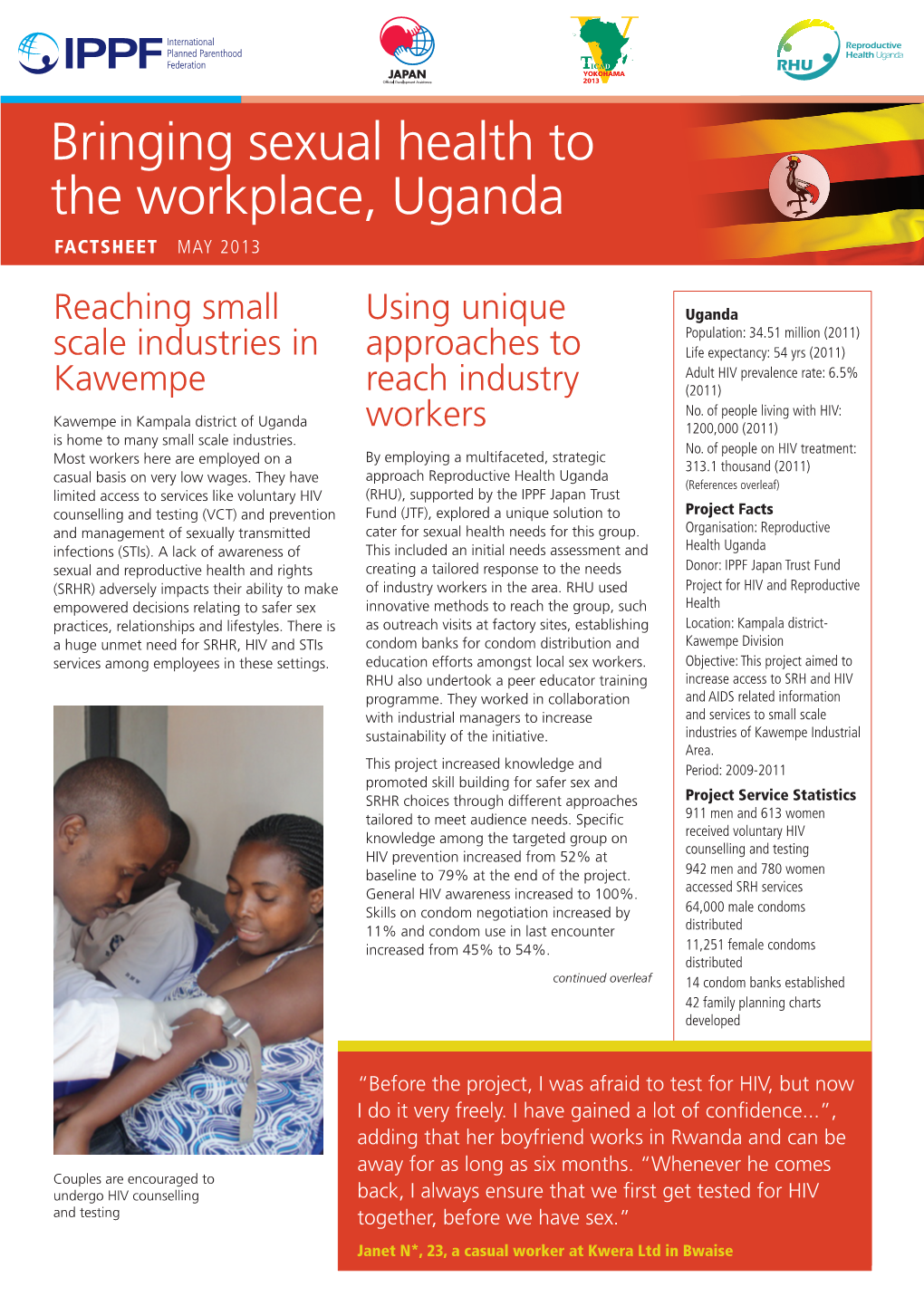 Bringing Sexual Health to the Workplace in Uganda.Pdf