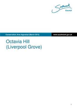 Octavia Hill (Liverpool Grove) Conservation Area