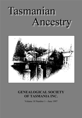 Genealogical Society of Tasmania Inc