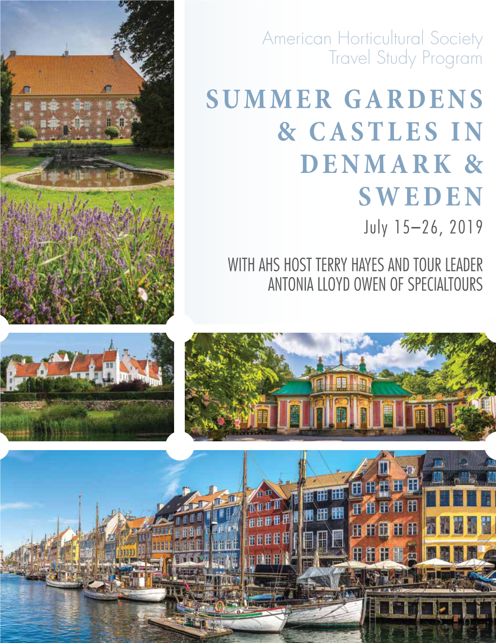 Summer Gardens & Castles in Denmark & Sweden