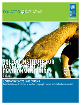 Toledo Institute for Development and Environment (Tide)