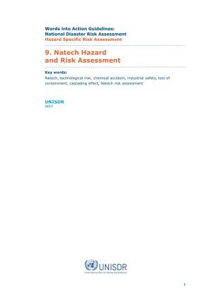 9. Natech Hazard and Risk Assessment