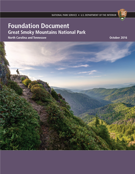 Foundation Document, Great Smoky Mountains