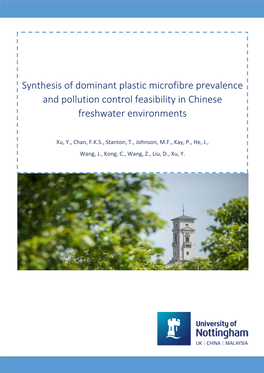 Synthesis of Dominant Plastic Microfibre Prevalence and Pollution Control Feasibility in Chinese Freshwater Environments