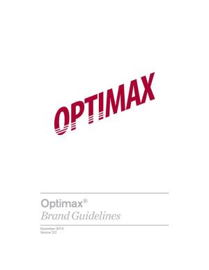 Optimax® Brand Guidelines