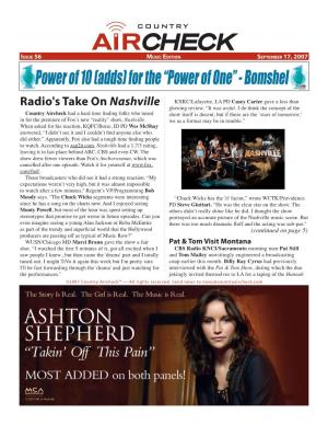 Radio's Take on Nashville KXKC/Lafayette, LA PD Casey Carter Gave a Less Than Glowing Review