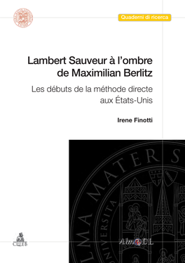 Lambert Sauveur À L'ombre De Maximilian Berlitz