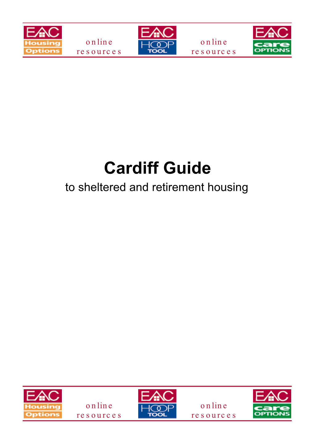 Cardiff Guide to Sheltered and Retirement Housing