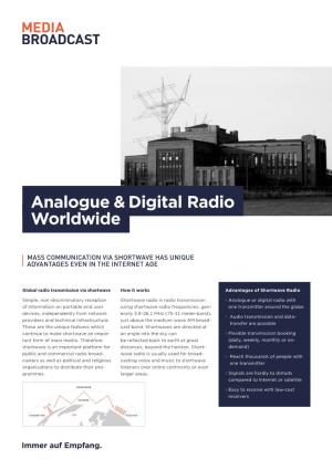 Analogue & Digital Radio Worldwide