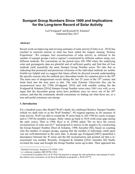 Sunspot Group Numbers Since 1900 and Implications for the Long-Term Record of Solar Activity