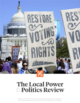 Local Power & Politics Review