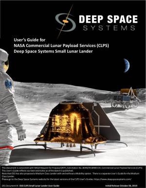 Deep Space Systems Small Lunar Lander