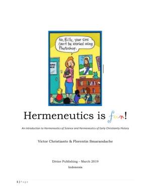 Hermeneutics Is Fun!