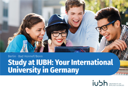 Study at IUBH: Your International University in Germany Campus Bad Honnef
