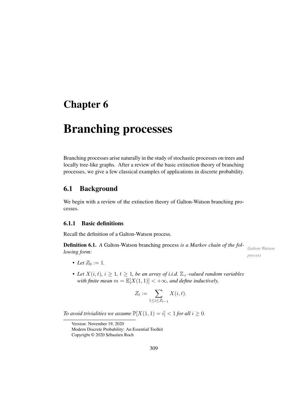 Branching Processes