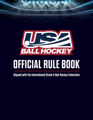 Rules Governing the Game of Ball Hockey