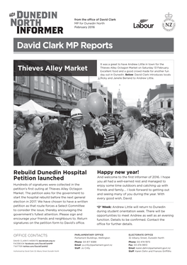 David Clark MP Reports Xxx Capt