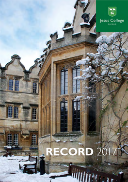 The Jesus College Record 2017