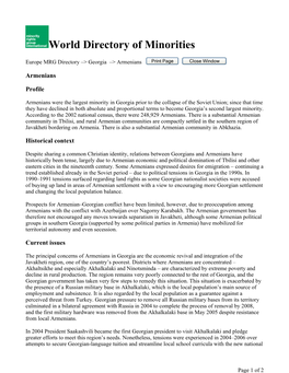 World Directory of Minorities