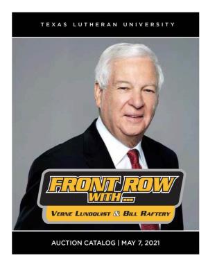 To View the 2021 Front Row Auction Catalog