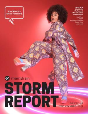 STORM Report Is a Compilation of Up-And-Coming Bands and Artists Fashion Collections