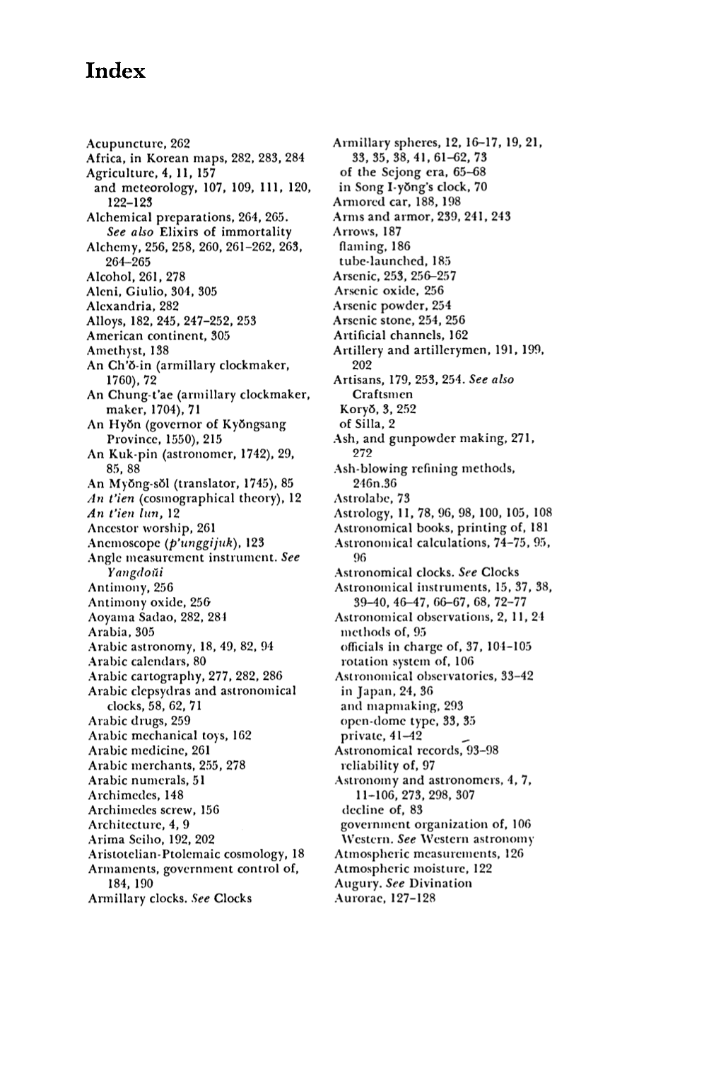 Artificial Channels, 162 Artillcry and Artillerymen, 191, 199. 202