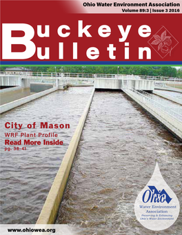 City of Mason WRF Plant Profile Read More Inside Pg