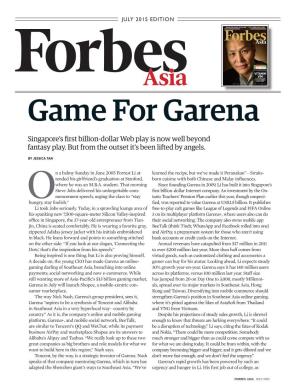Game for Garena