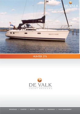 De Valk Yachtbrokers Hunter 376 (31470)