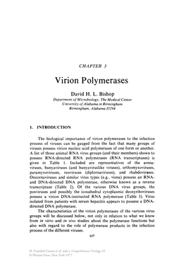 Virion Polymerases