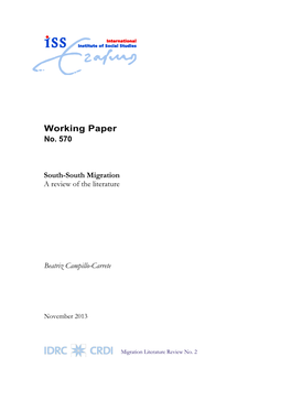 Iss Working Paper Template
