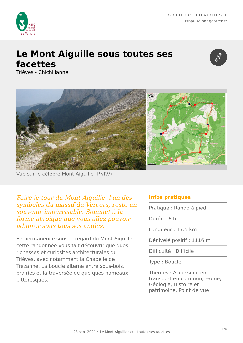 Le Mont Aiguille Sous Toutes Ses Facettes Trièves - Chichilianne