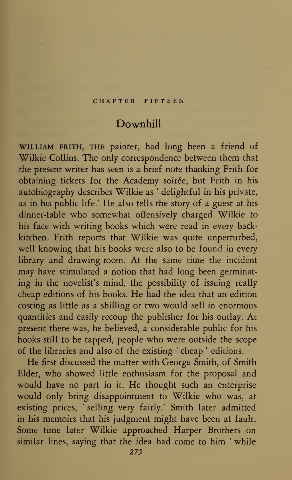 Wilkie Collins, a Biography