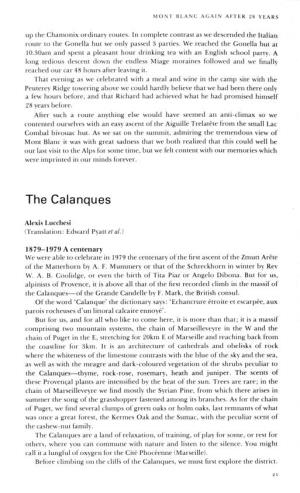 The Calanques