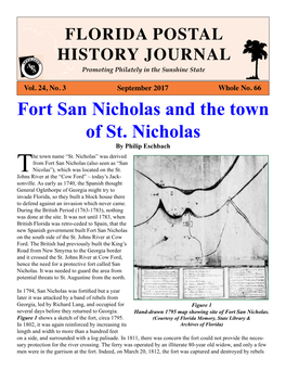 Fort San Nicholas and the Town of St. Nicholas by Philip Eschbach He Town Name “St