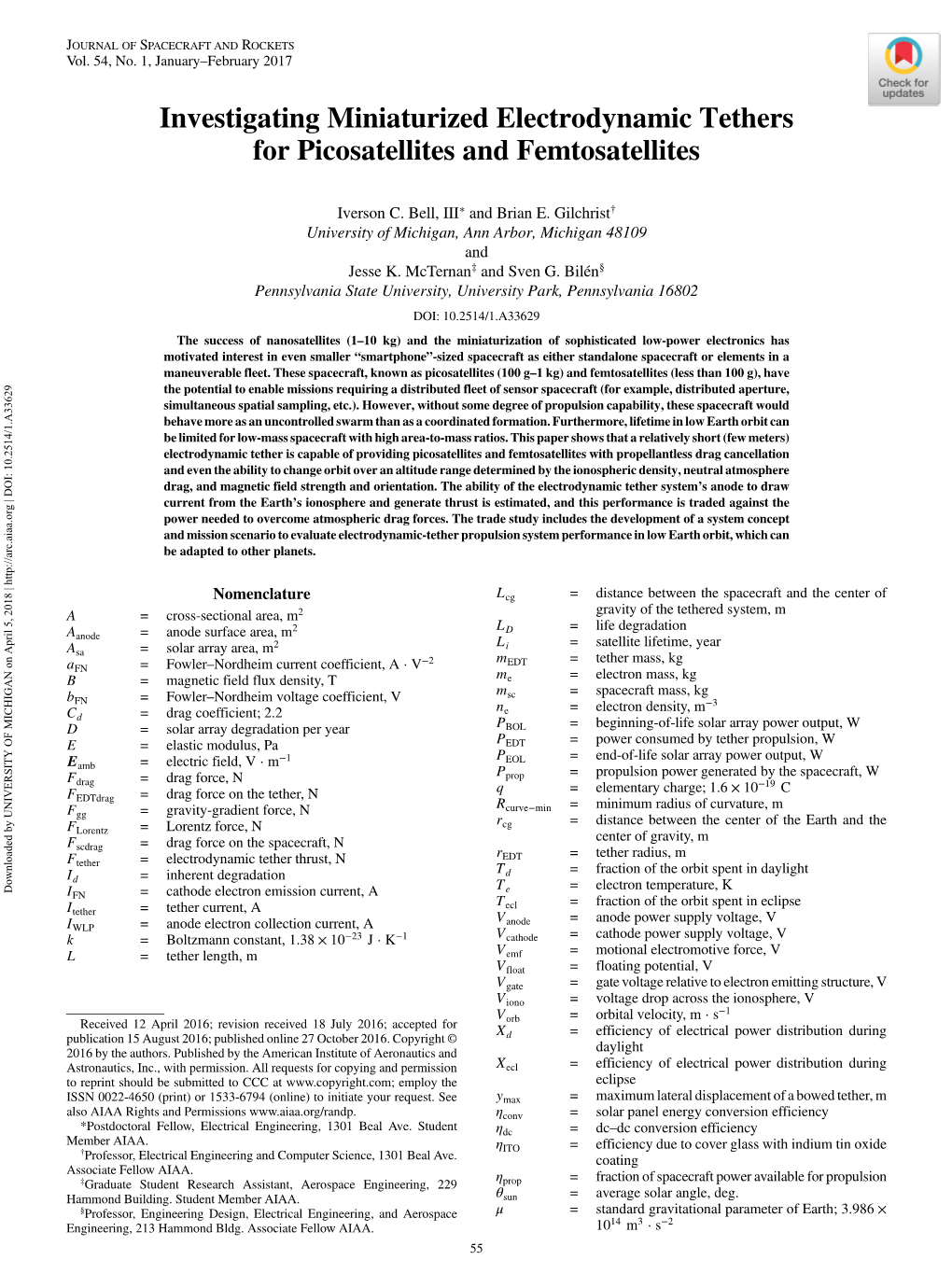 Investigating Miniaturized Electrodynamic Tethers for Picosatellites and Femtosatellites