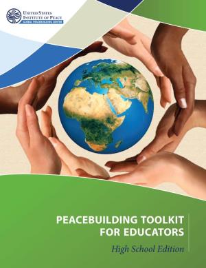 Peacebuilding Toolkit for Educators