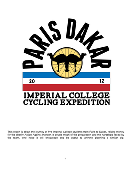 Read the 2012 Paris to Dakar Final Report [Pdf]