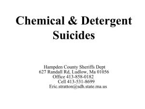 Chemical & Detergent Suicides
