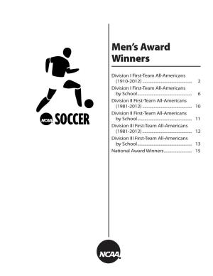 Men's Award Winners