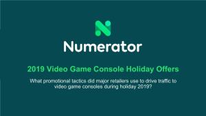 Holiday Video Game Promotions